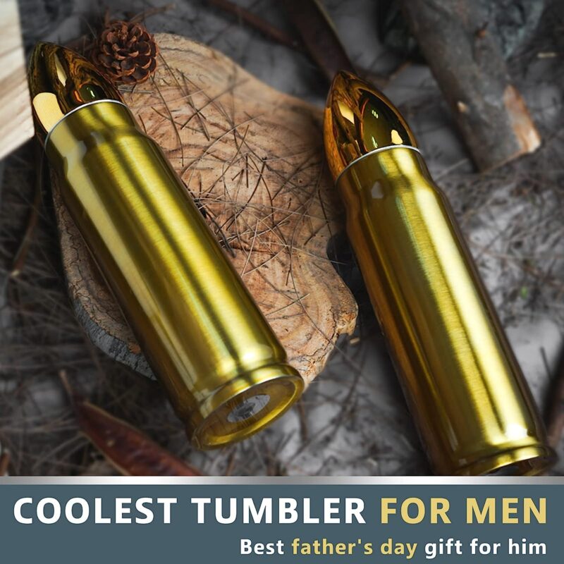 Funslive® Stainless Steel Bullet Tumbler