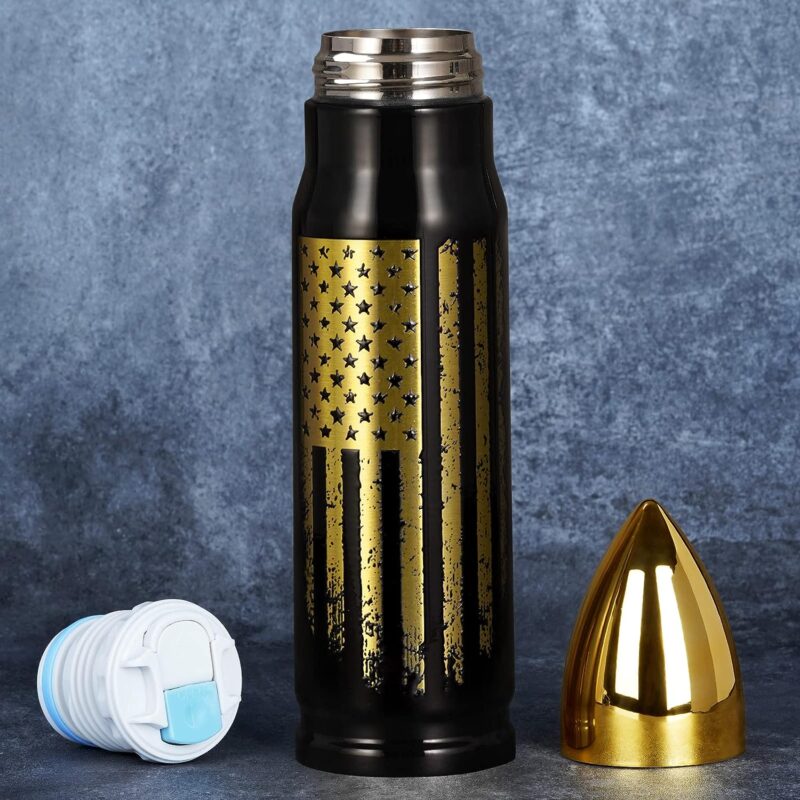 Funslive® USA Flag Bullet Tumbler